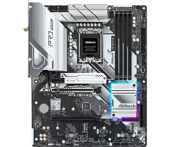 Image of Asrock Z790 Pro RS WIFI Intel Z790 LGA 1700 ATX