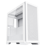 CIT Creator White Full Tower ATX/ E-ATX Case with Tempered Glass Side Panel, 9 Expansion Slots & FREE ARGB Fan Hub Strip Kit