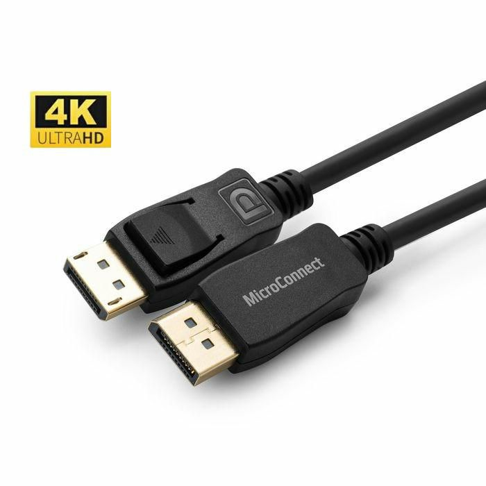 Photos - Cable (video, audio, USB) Microconnect MC-DP-MMG-200 DisplayPort cable 2 m Black 