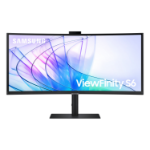 Samsung ViewFinity S6 S65VC computer monitor 86.4 cm (34") 3440 x 1440 pixels UltraWide Quad HD LCD Black