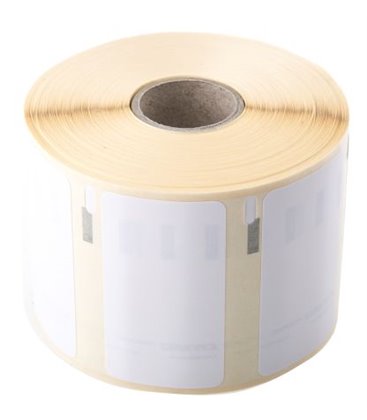Image of BCD Compatible Dymo 11354 S0722540 Replacement White Removable Labels