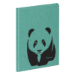 Pagna Save me Panda writing notebook A5 128 sheets Mint colour