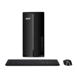 Acer Aspire TC-1760 Intel® Core™ i3 i3-12100 8 GB DDR4-SDRAM 2 TB HDD Windows 11 Home Desktop PC Black