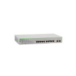 Allied Telesis GS950/10PS Managed Gigabit Ethernet (10/100/1000) Power over Ethernet (PoE) Groen, Grijs