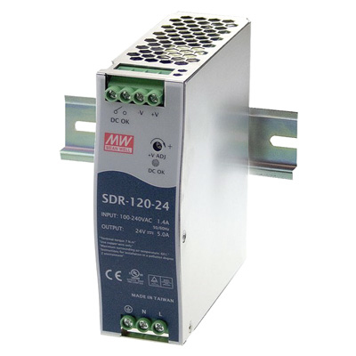EU Product - DC DIN-Rail Netzteil Spitzenlastfunktion SDR-120-48 - Power Supply
