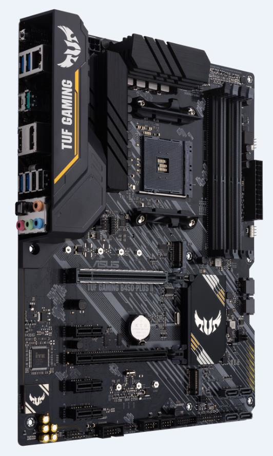 Image of ASUS TUF GAMING B450-PLUS II AMD B450 Socket AM4 ATX