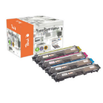 Peach 111929 tonercartridge 4 stuk(s) Zwart, Cyaan, Magenta, Geel