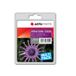 AgfaPhoto APK10SET inktcartridge 1 stuk(s) Zwart, Cyaan, Magenta, Geel