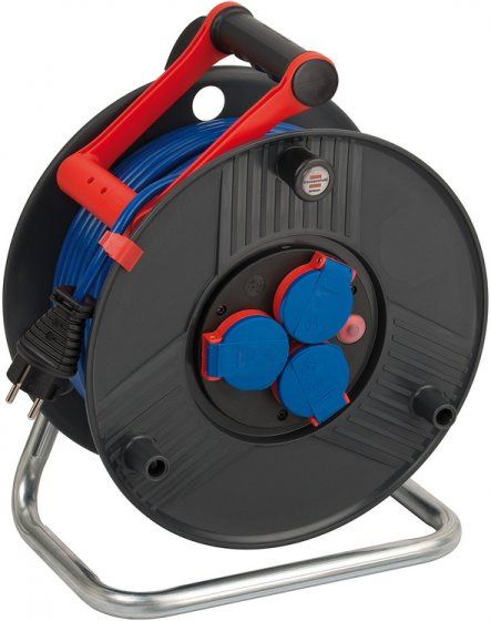 Brennenstuhl 1209830 power extension 50 m 3 AC outlet(s) Outdoor Black