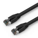 Axiom C8SBSFTP-K50-AX networking cable Black 600" (15.2 m) Cat8 SF/UTP (S-FTP)