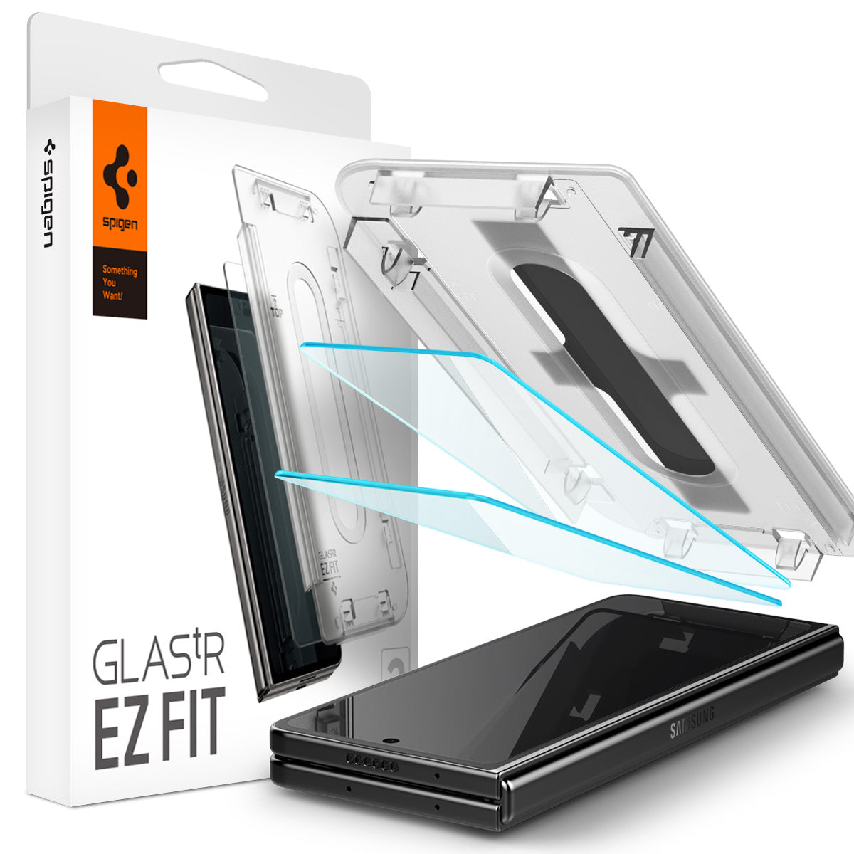 Spigen EZ FIT GLAS.tR Clear screen protector Samsung 1 pc(s)