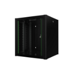 Lanview RWP12U56BL rack cabinet 12U Wall mounted rack Black