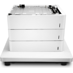 HP Color LaserJet 3x550-sheet Feeder and Stand