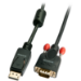 Lindy 41942 video cable adapter 2 m DisplayPort VGA Black