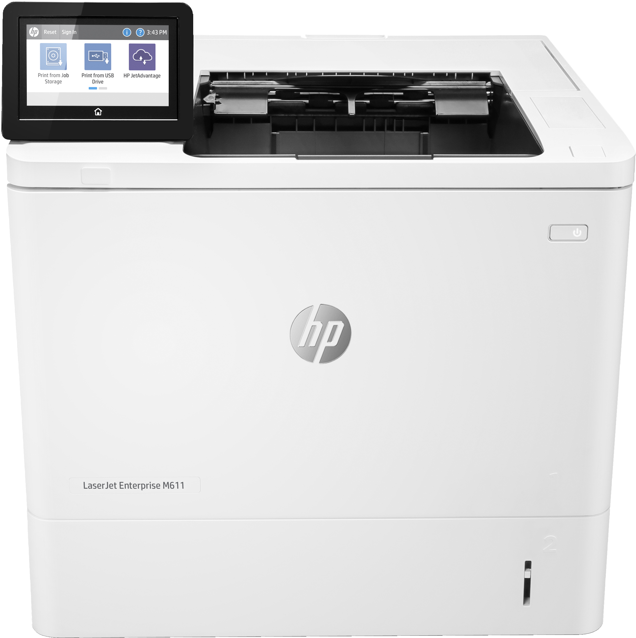 Image of HP LaserJet Enterprise M611dn, Print, Two-sided printing