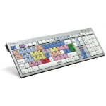 Logickeyboard LKB-MCOM4-AJPU-UK keyboard USB English Multicolour