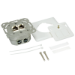 LogiLink NP0024V socket-outlet RJ-45 Metallic, White