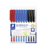 STAEDTLER Staed Ballpoint430 M Ast Bx10