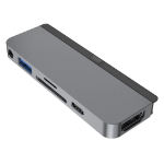 Targus HyperDrive USB 3.2 Gen 1 (3.1 Gen 1) Type-C Grå