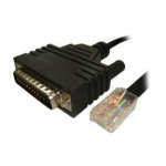 Digi 76000195 serial cable Black 47.2" (1.2 m) DB-25
