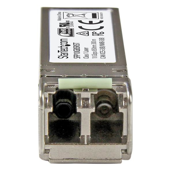 StarTech.com MSA Uncoded SFP+ Module - 10GBASE-SR - 10GbE Multi Mode Fiber (MMF) Optic Transceiver - 10GE Gigabit Ethernet SFP+ - LC 300m - 850nm - DDM