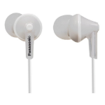 Panasonic RP-HJE125E-W headphones/headset Wired In-ear Music White