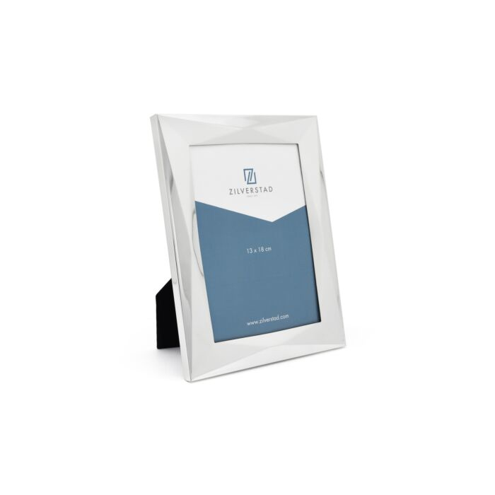 Image of Zilverstad Facetta - Metal - Silver - Single picture frame - Table...