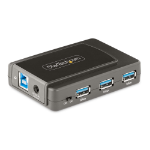 StarTech.com 5G7AS-USB-A-HUB interface hub USB 3.2 Gen 1 (3.1 Gen 1) Type-B 5000 Mbit/s Black, Gray