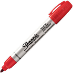 SHARPIE PRO METAL PERMANENT MARKER BULLET POINT RED
