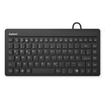 KeySonic KSK-3230IN keyboard Universal USB QWERTZ German Black