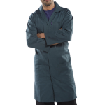 BEESWIFT Poly Cotton Warehouse Coat Spruce Green 44