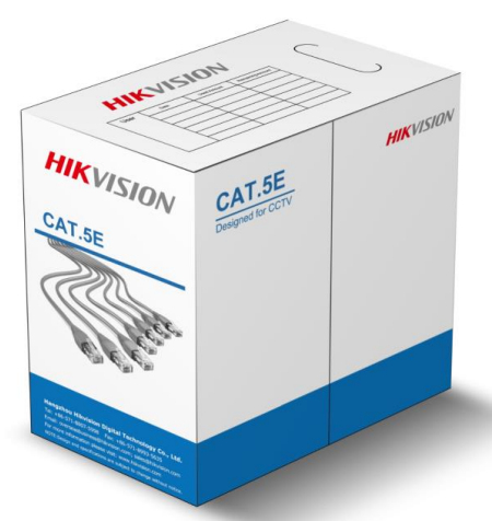 Hikvision DS-PL-5E networking cable Grey 305 m Cat5e U/UTP (UTP)