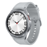 Samsung Galaxy Watch6 Classic Watch6 Classic 3.81 cm (1.5") OLED 47 mm Digital 480 x 480 pixels Touchscreen Silver Wi-Fi GPS (satellite)