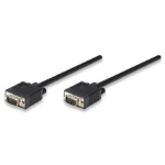Manhattan 371377 cable VGA 11 m VGA (D-Sub) Negro