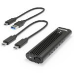 Plugable Technologies USB C to M.2 NVMe Tool-free Enclosure USB C and Thunderbolt 3