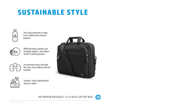 HP 3E5F8AA Laptop Bag