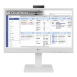 LG 24CR670N-6P Intel® Celeron® N5105 60,5 cm (23.8") 1920 x 1080 Pixels All-in-One thin client 8 GB DDR4-SDRAM 16 GB eMMC Wi-Fi 6 (802.11ax) Wit