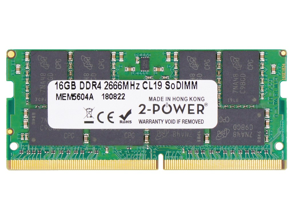 Image of 2-Power 2P-CT16G4S266M memory module 16 GB 1 x 16 GB DDR4 2666 MHz