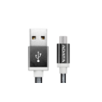 ADATA 1m, USB2.0-A/USB2.0 Micro-B USB cable USB A Micro-USB B Black