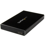 StarTech.com UNI251BMU33 storage drive enclosure HDD/SSD enclosure Black 2.5"