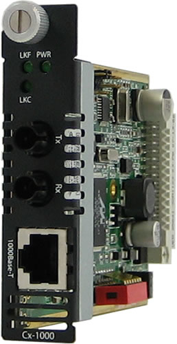 Perle C-1000-M2ST2 network media converter Internal 1000 Mbit/s 1310 nm Multi-mode