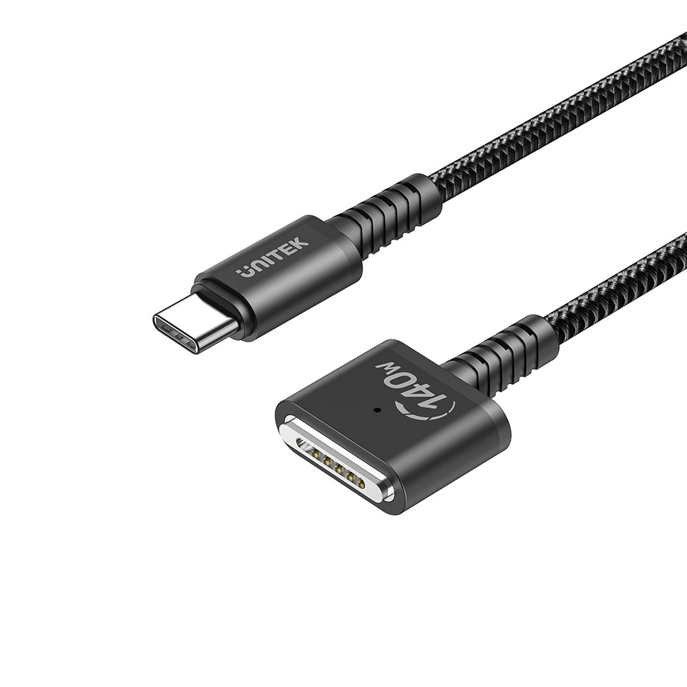 UNITEK C14121BK-2M power cable Black MagSafe 3 USB C