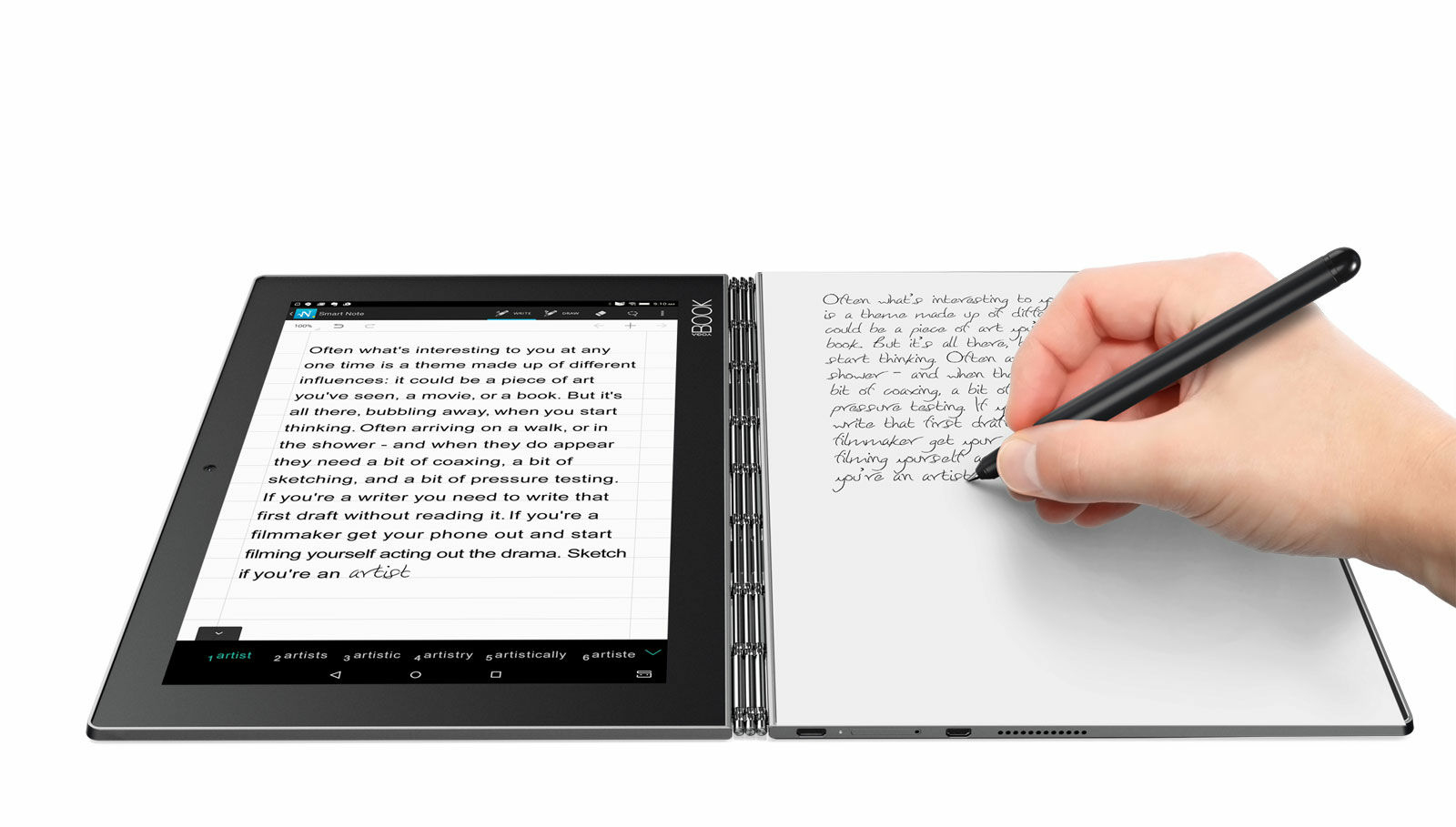 Lenovo Yoga Book 10.1 inches x5-Z8550 4GB 64GB ZA0W0189US 2-in-1 Laptop