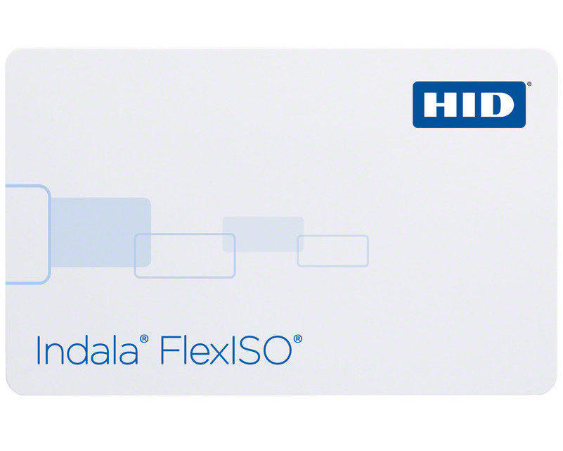 HID (PACS) HID Indala FlexISO Imageable Proximity Cards, Part Number: FPISO-SSSCNA-0000 (Pack of 100)