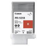 Canon 0889B001/PFI-101R Ink cartridge red 130ml for Canon IPF 5000/5100/6100