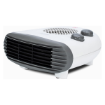 STATUS 2000W Flat Fan Heater - White
