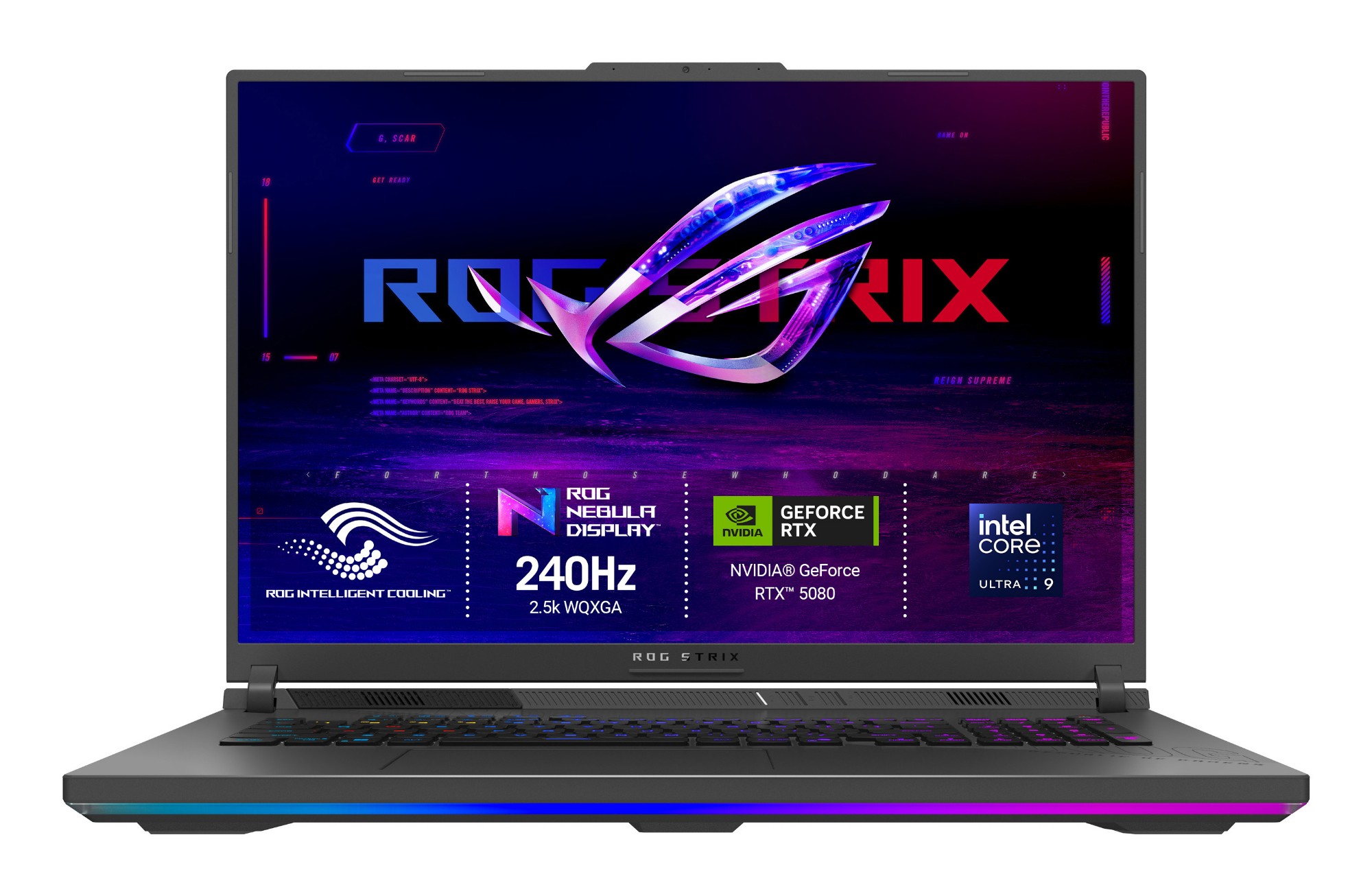 ASUS ROG Strix G18 G815LW-SA266W Intel Core Ultra 9 290HX Plus Laptop