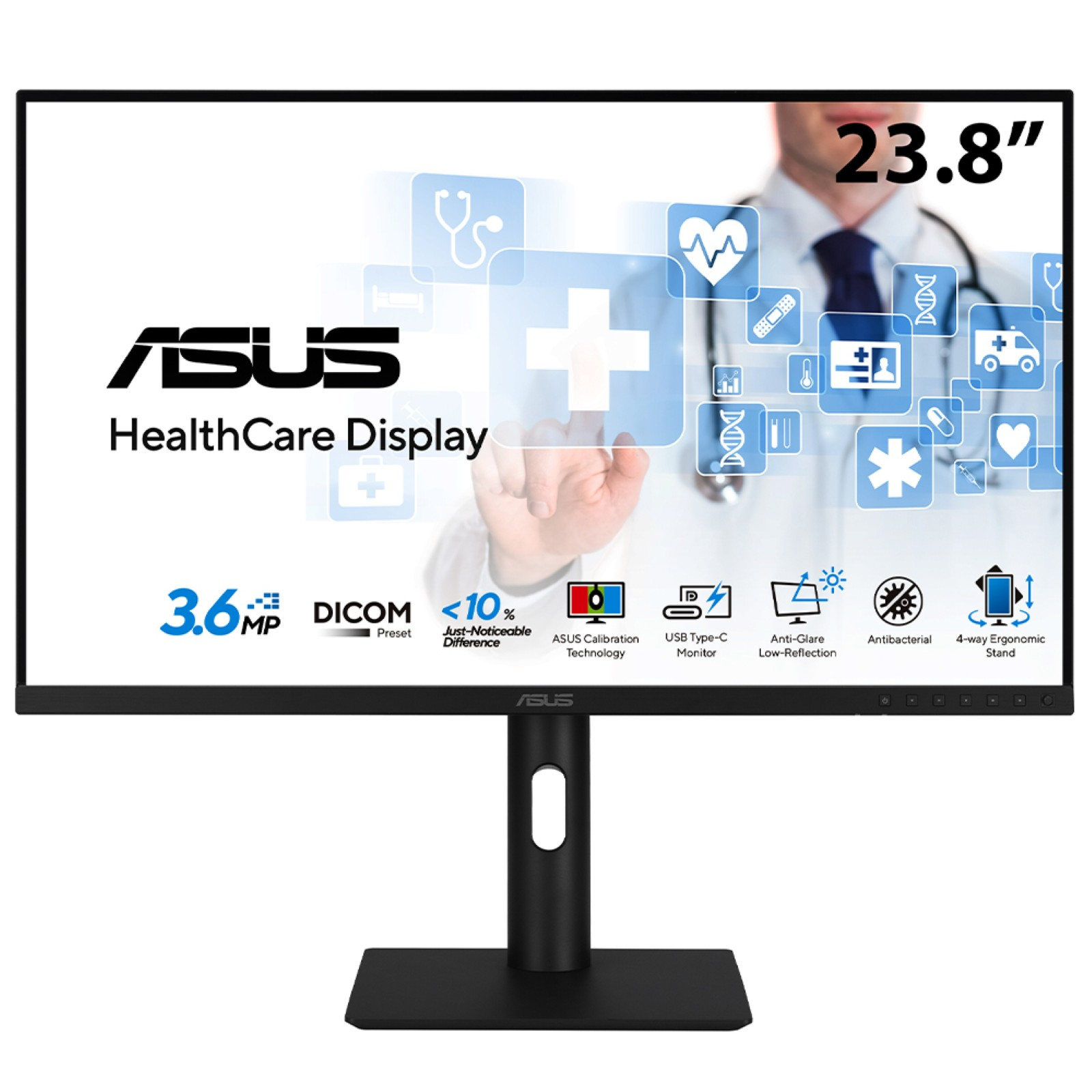 ASUS HA2441A computer monitor 60.5 cm (23.8") 2560 x 1440 pixels
