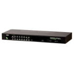 HPE ATEN CS1304 G2 0x1x4 Analog KVM switch Rack mounting Black