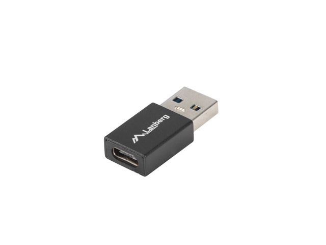 Lanberg AD-UC-UA-01 cable gender changer USB 3.0 Type A USB 3.0 Type C Black